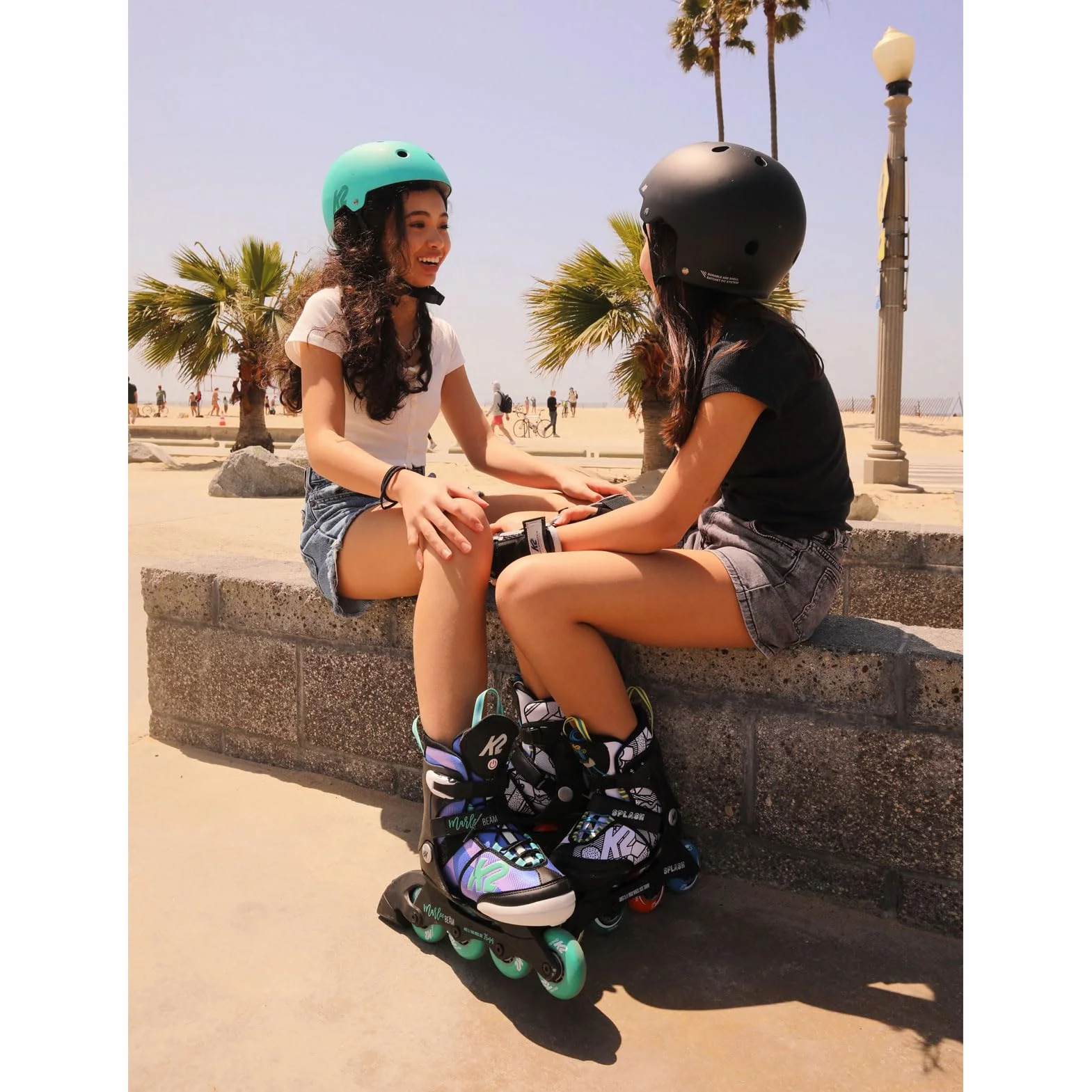 K2 Skates 30K0401 łyżworolki dla dziewcząt i chłopców, wzór Splash