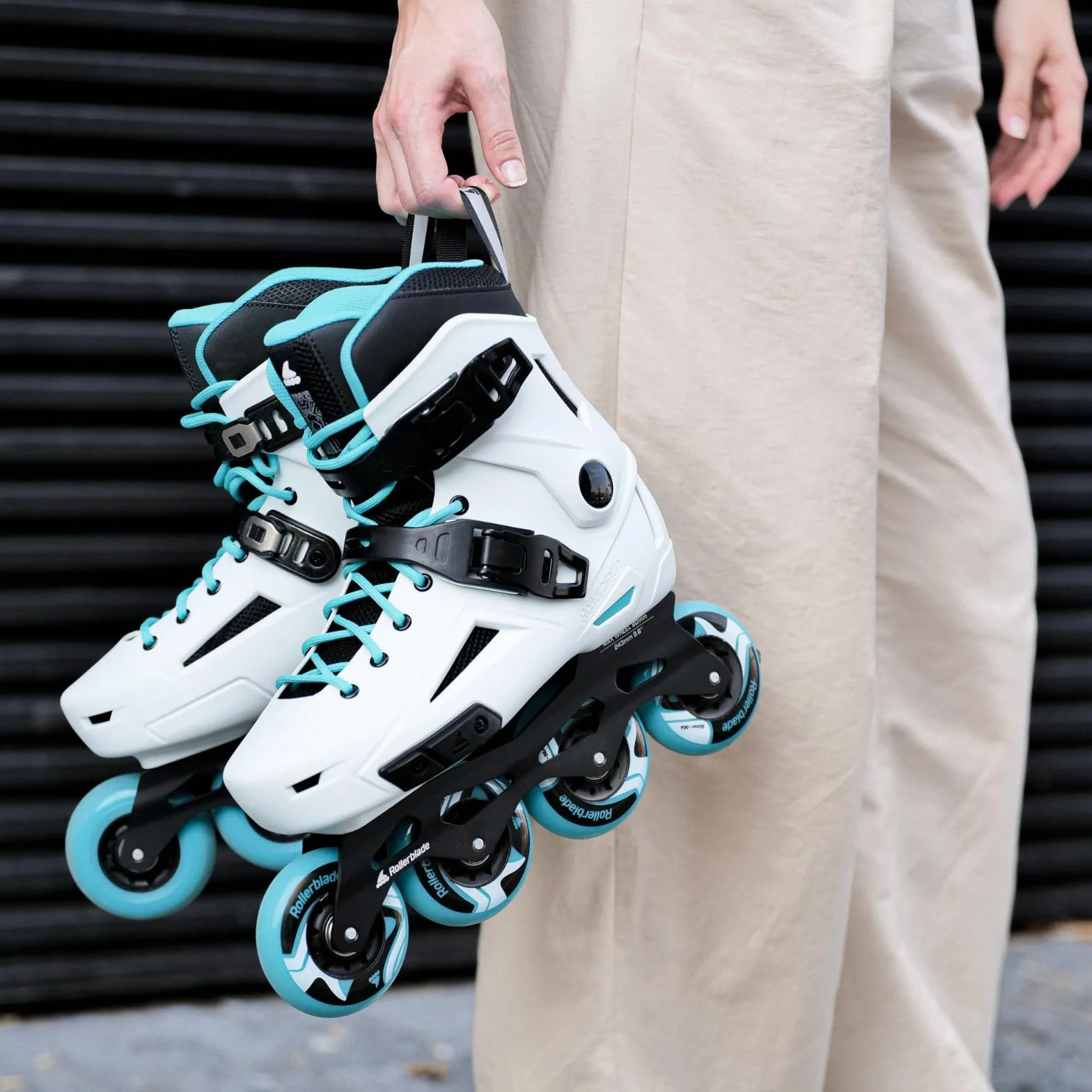 ROLLERBLADE LIGHTNING W Inline Skate 2024 White/Aqua