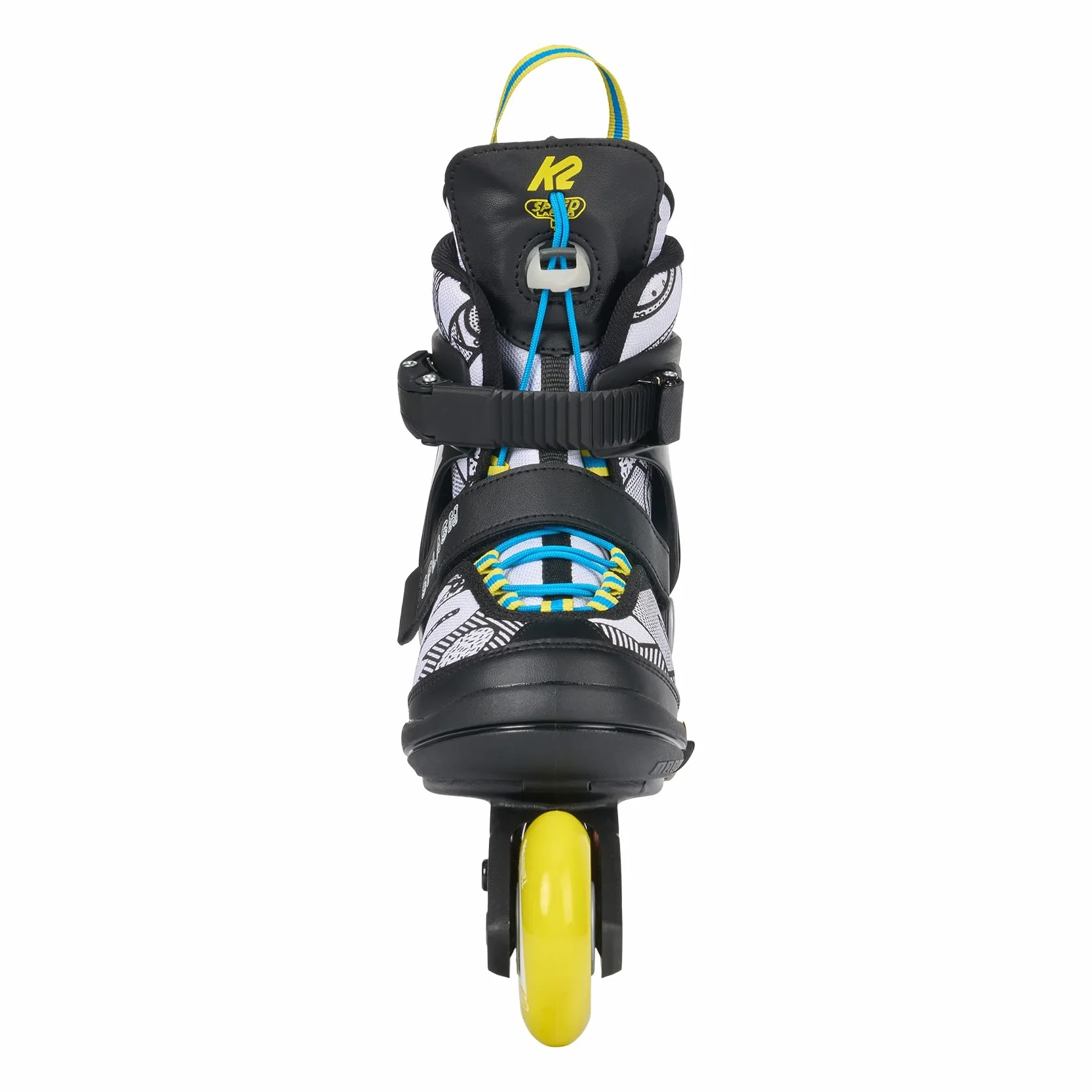 K2 Skates 30K0401 łyżworolki dla dziewcząt i chłopców, wzór Splash