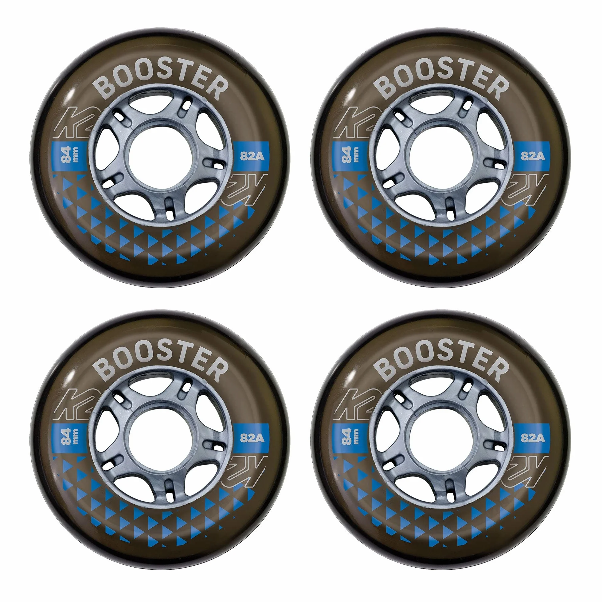 K2 Łyżworolki Booster 84MM 82A 4-Wheel Pack – Black – 30F3008