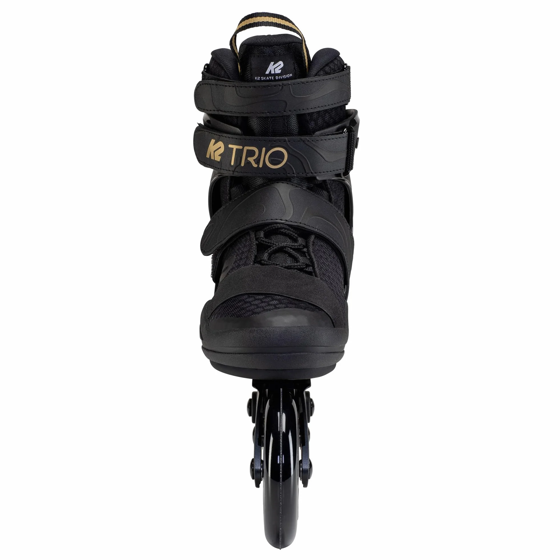 K2 Trio 110 Black_Gold łyżworolki unisex dla dorosłych