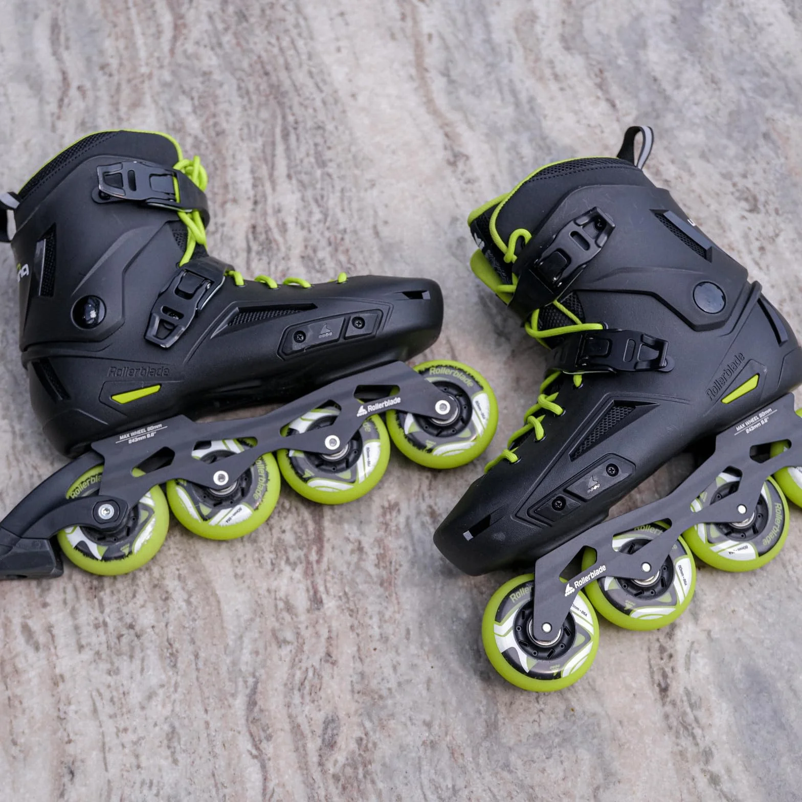 ROLLERBLADE LIGHTNING Inline Skate 2024 Black/Limonka