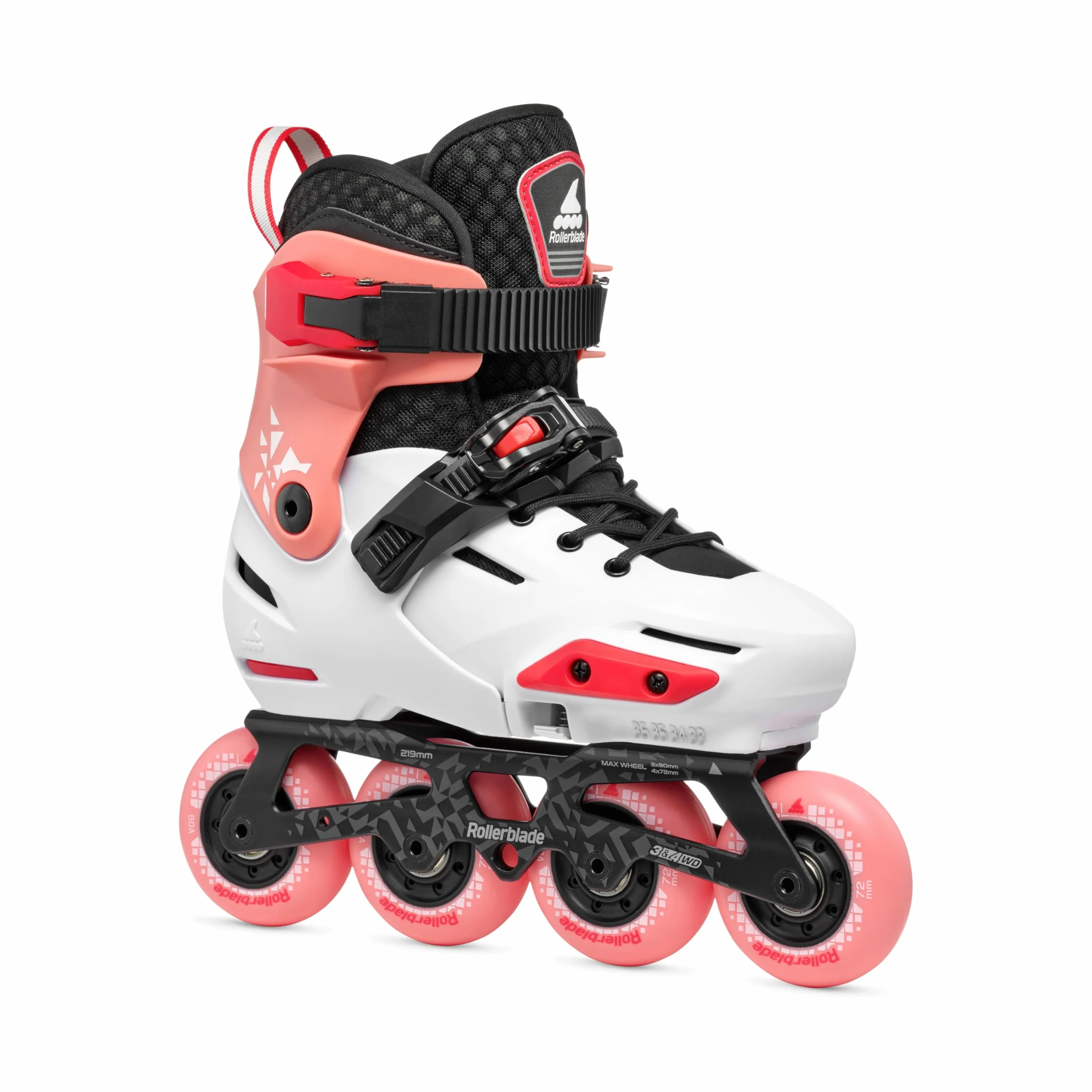 Rollerblade APEX łyżworolki 2025 Platinum/Coral