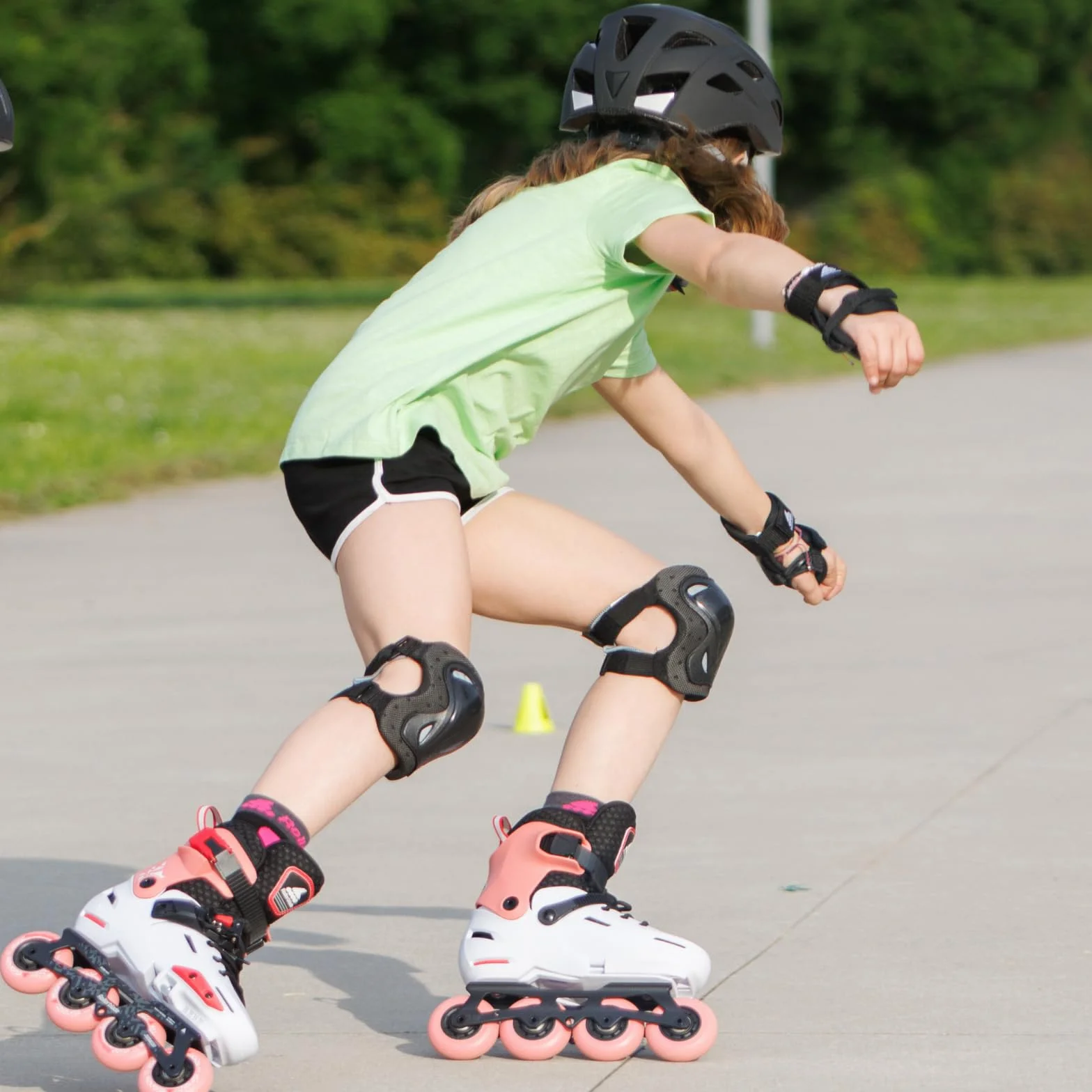 Rollerblade APEX łyżworolki 2025 Platinum/Coral