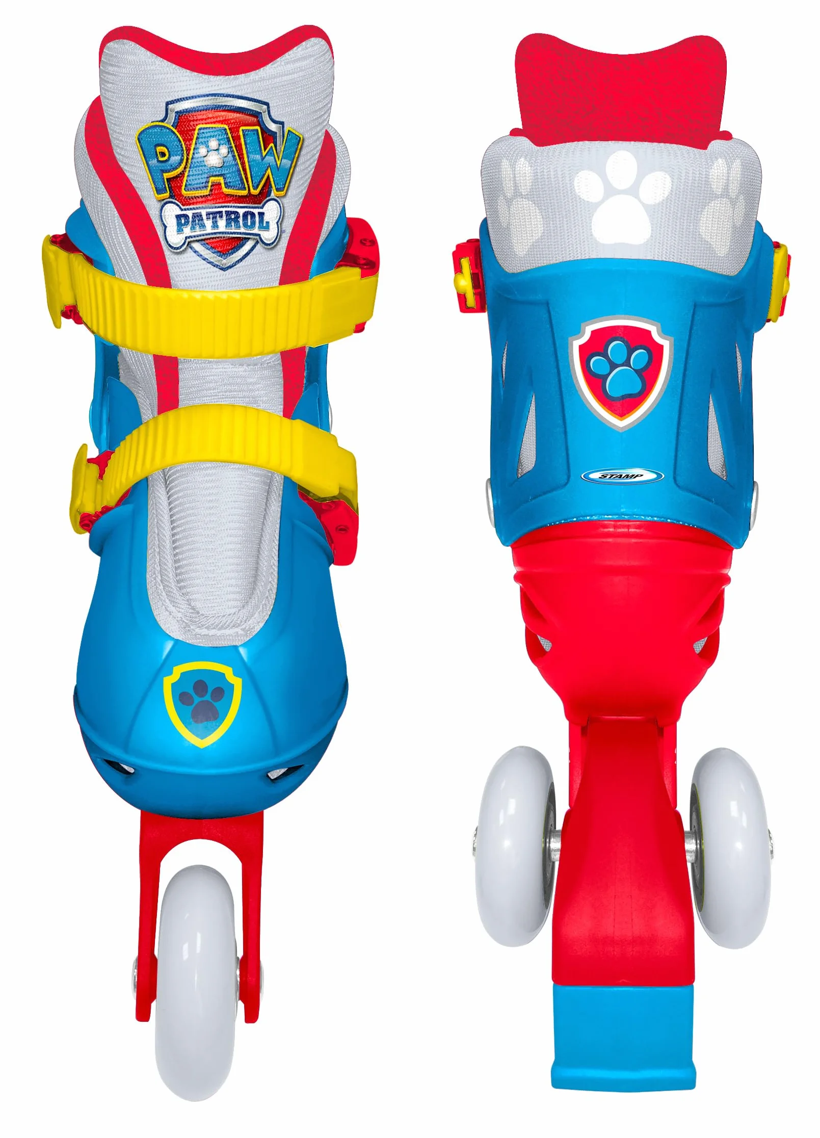 Regulowane dwa w jednym 3 koła łyżworolka łapa patrol rozmiar 27-30